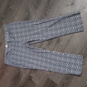 Laundry by Shelli Segal Printed Capri Pants Sz 14